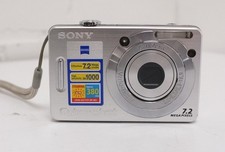 Sony Cyber-shot DSC-W80 7.2MP Digital Camera - Silver for sale