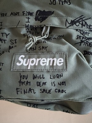 Supreme SS23 Military Field Box Backpack Olive Gonz Green | eBay