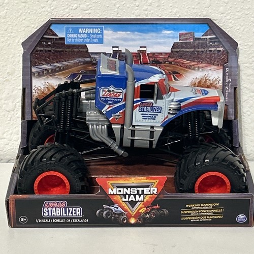 New 2024 Monster Jam Lucas Stabilizer 1:24 Series 21 Big Rig Body HTF ...
