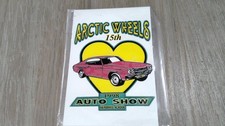 Arctic Wheels 15th 1998 Auto ShowCar Show Dash Plaque Fairbanks Alaska