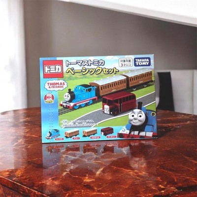 Tomica Thomas Tomica Basic Set, 4 Minicars #a61b55