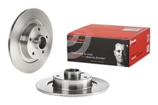 2x Bremsscheibe PRIME LINE - With Bearing Kit BREMBO 08.C742.27 für RENAULT B9A