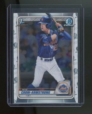 2020 Bowman Draft Pete Crow-Armstrong Chrome 1st Prospect/Rookie Card #BD-72. rookie card picture