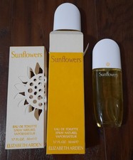 Sunflowers Spray Perfume By Elizabeth Arden 2 Bottles-Each 1.7 Oz 50 ml Full
