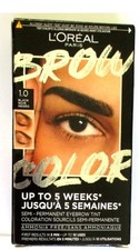 L'oreal Paris Brow Color Semi-Permanent -  Tint 1.0 Black (5959)