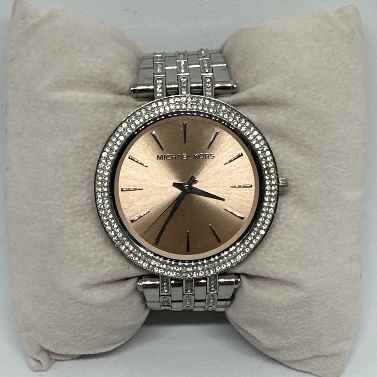 Michael Kors Darci MK3218 Womens Silver Stainless Steel Analog