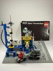Lego 483 Alpha-1 Rocket Base Classic Space w/Manual