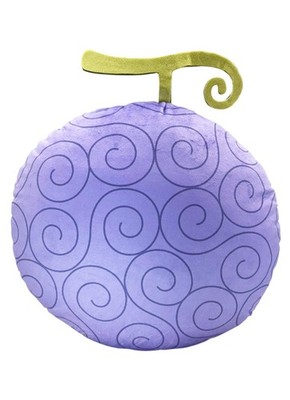 One Piece - Gum Gum Fruit (Gomu Gomu no Mi) Plush Pillow 12''H