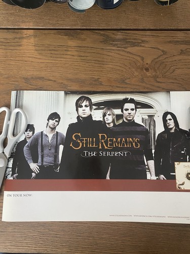Still Remains Poster 'The Serpent' Two Sided 11x17 Inch Promo - Picture 2 of 2