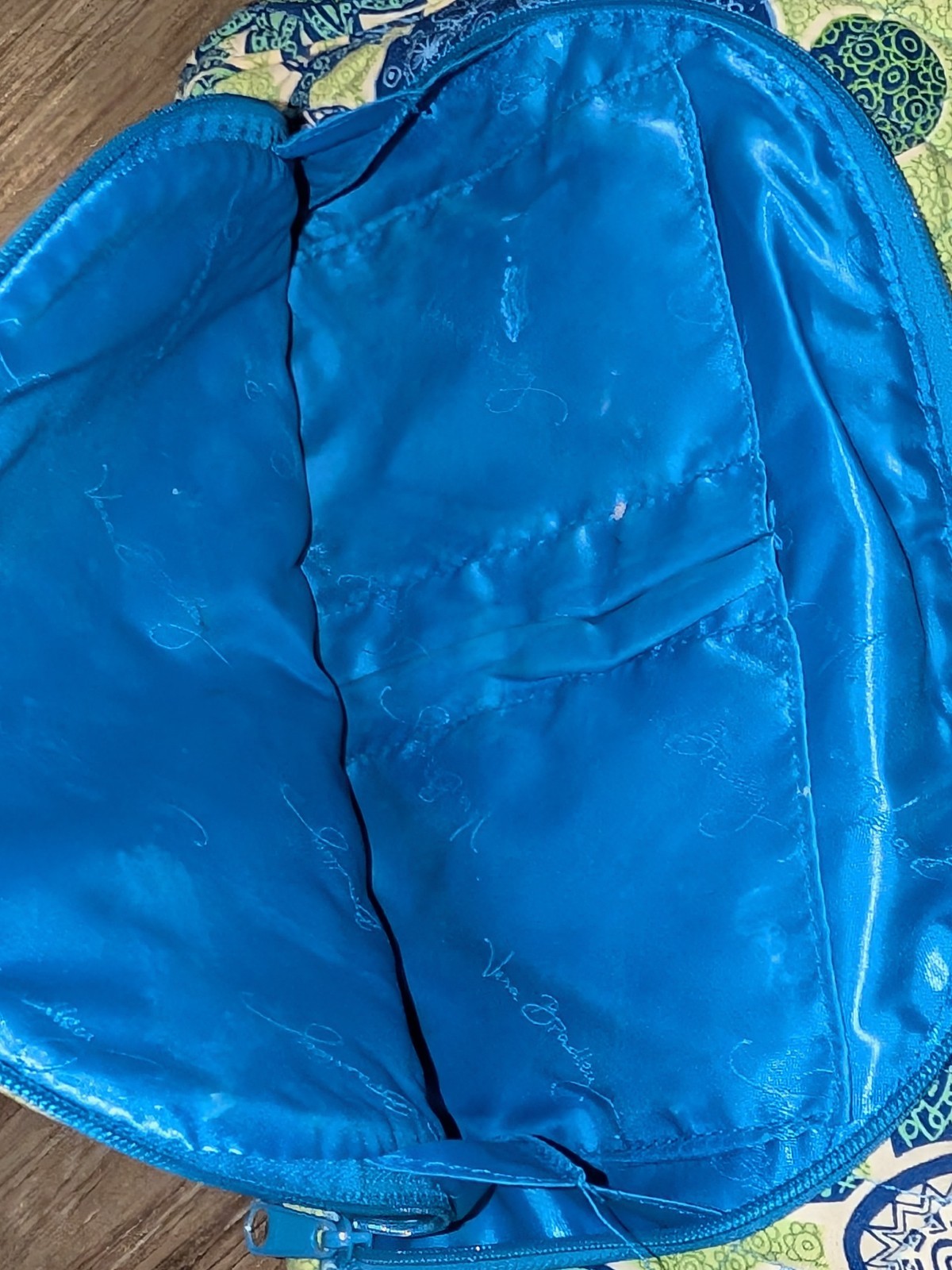 Vera Bradley Double Zip Backpack Doodle Daisy Flo… - image 12