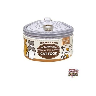 NEW K Company Sanrio Characters Cat Series Cat Can Style Pouch Noraneko Land