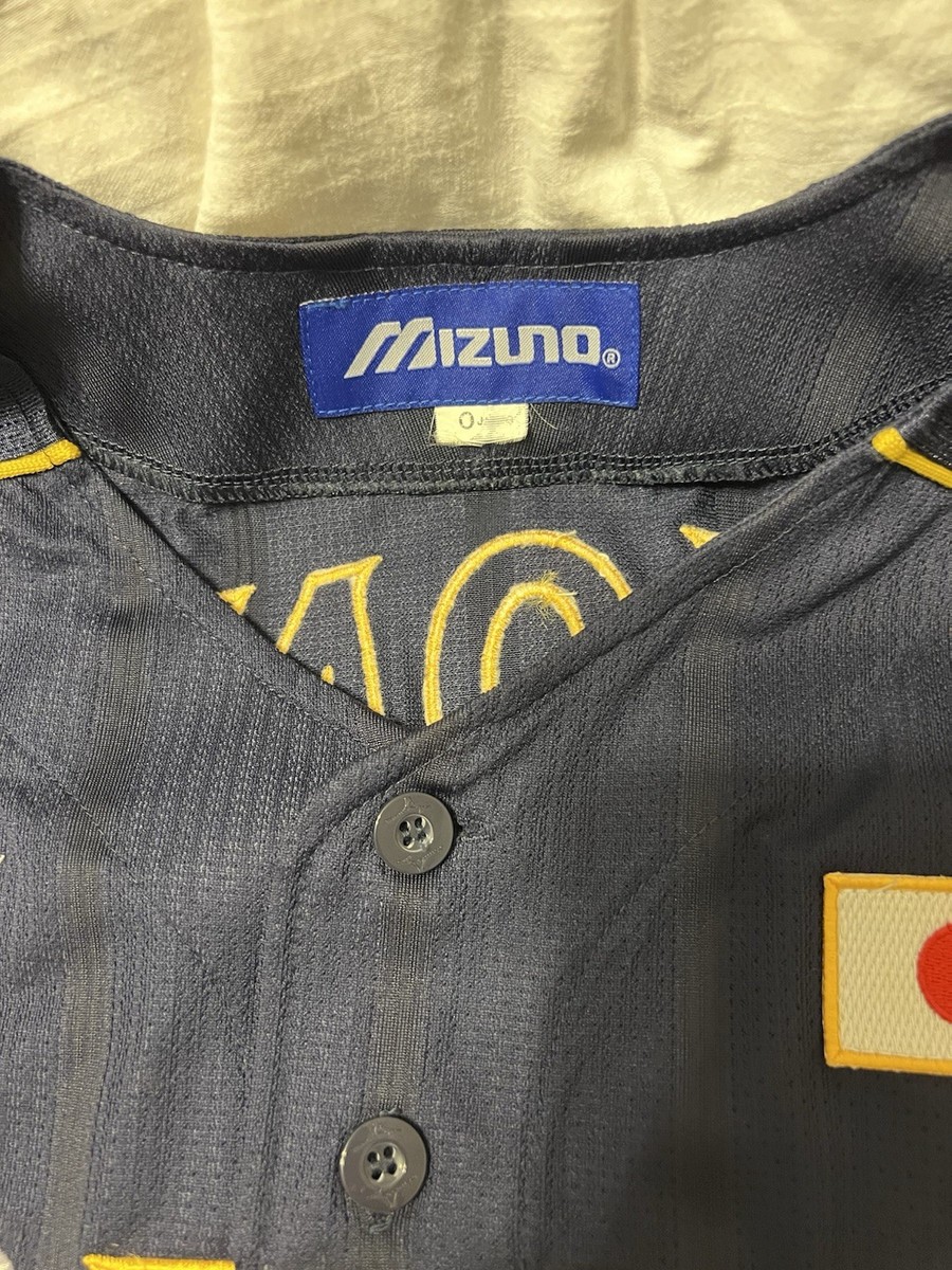 Mizuno 日本代表 WBC2023 ヌートバー サイズO NEW MIZUNO Japan WBC WORLD BASEBALL Classic Jersey Navy Red