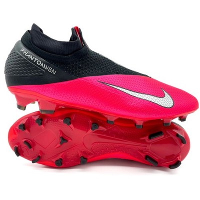 Nike Phantom Vision FG ELITE 'Future Lab - Laser Crimson/Metallic Silver/Black'