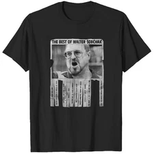 The Big Lebowski Walter Best Of Quotes Flyer  T-shirt, Black