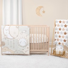 5 Piece Baby Crib Bedding Set for Boys Girls - Newborn, Infant Nursery Be...