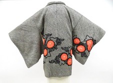 Japanese Vintage Haori Jacket Silk Full Shibori Made in Japan eb-1481