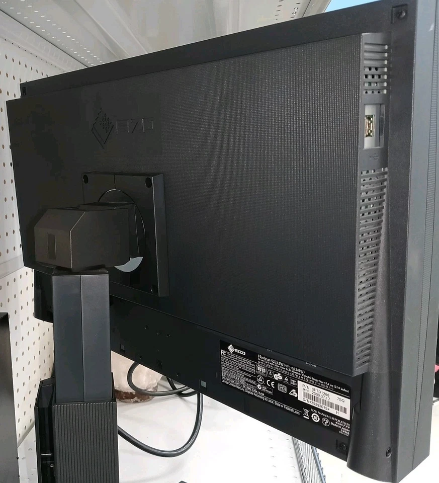 Eizo FlexScan S2242W BK 22" LED IPS Panel Monitor W/ Stand Medical Grade - Image 4 of 4