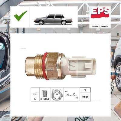Temperaturschalter, Kühlerlüfter Eps für Toyota Starlet _P8_ 1.3 12V Cat (EP81)