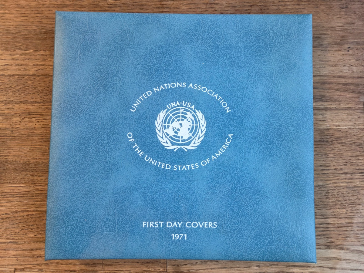 Official United Nations Medallic First Day Covers 1972 Five