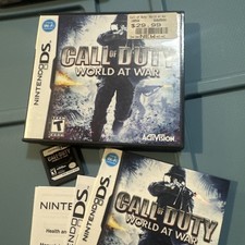 Call of Duty: World at War (Nintendo DS) SUPER CLEAN CIB!!!!!!!!!!!!!!!!