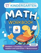 Kindergarten Math Workbook for Ages 5-7:: Numbers   Counting   Addition ...