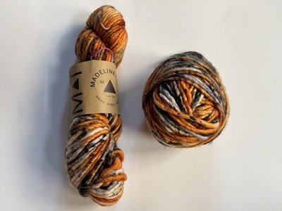 Madelinetosh ASAP Super Bulky Yarn Merino Wool Get  em Tiger RARE