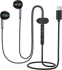 Samsung Wired Earbuds USB C Headphone for Samsung Galaxy A17 A16 5G A15 A35 S25