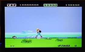 Space Harrier Hu Card PC Engine Tested Works SEGA 8