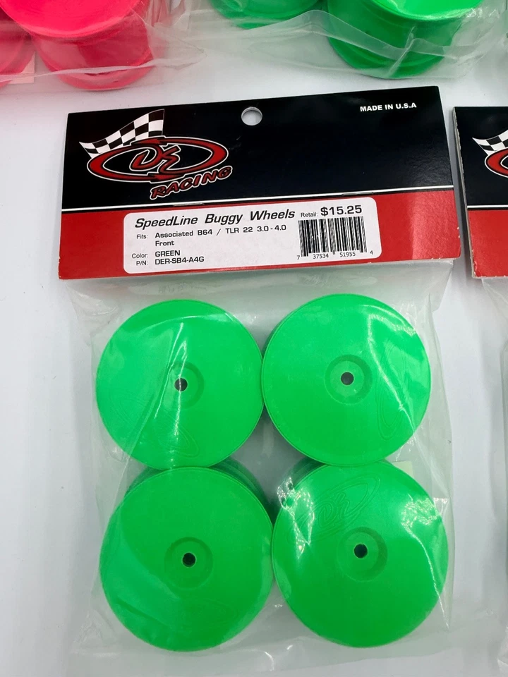 DE ProLine 2WD 4WD Front Rear 2.2 Buggy Carpet Tire Lot Associated Losi New - Image 4 of 4