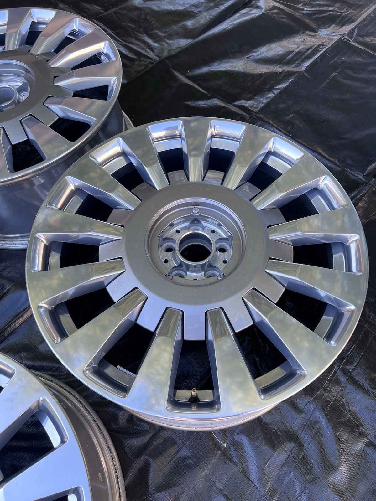 Polished 22 inch Wheels for OEM Factory Rolls Royce PHANTOM VIII