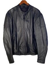 mens leather Protective motorcycle jacket XL ...