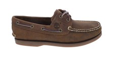 Timberland Bootsschuh Classic 2-Eye 1001R, Braun, Fettnubukleder braun