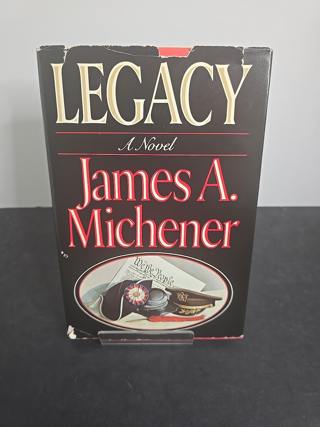 Legacy by James A. Michener (1987 Book Club HC/DJ) – American History Novel