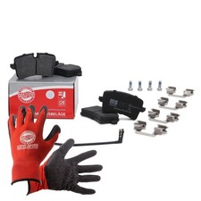 Bremsbeläge+Handschuhe hinten für AUDI A6 Allroad C7, A6 C7, A7; PORSCHE MACAN