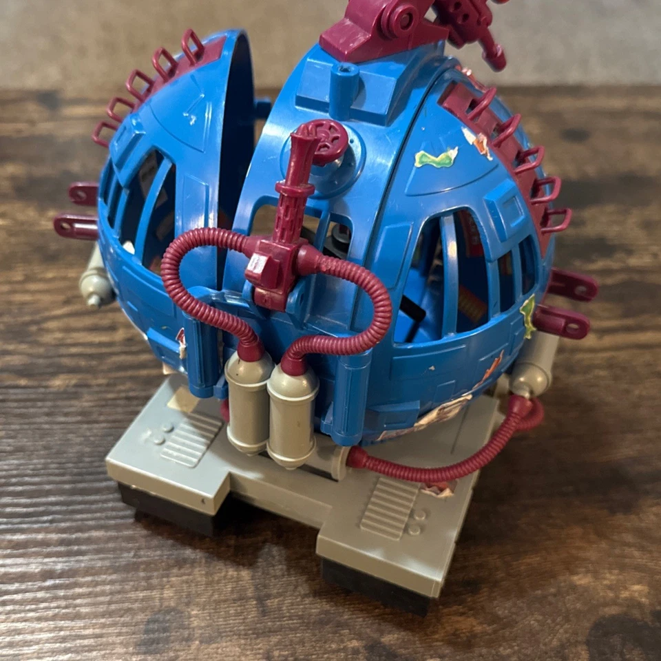 De colección 1993 TMNT Teenage Mutant Ninja Turtles Technodrome Scout incompleto Foto 4 de 4