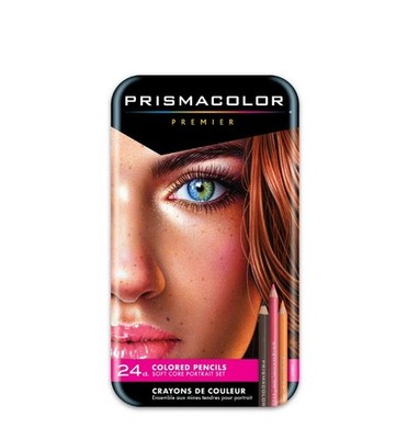 Prismacolor Premier Colored Pencils - Portrait Set - Soft Core - 24 ct. - Sealed