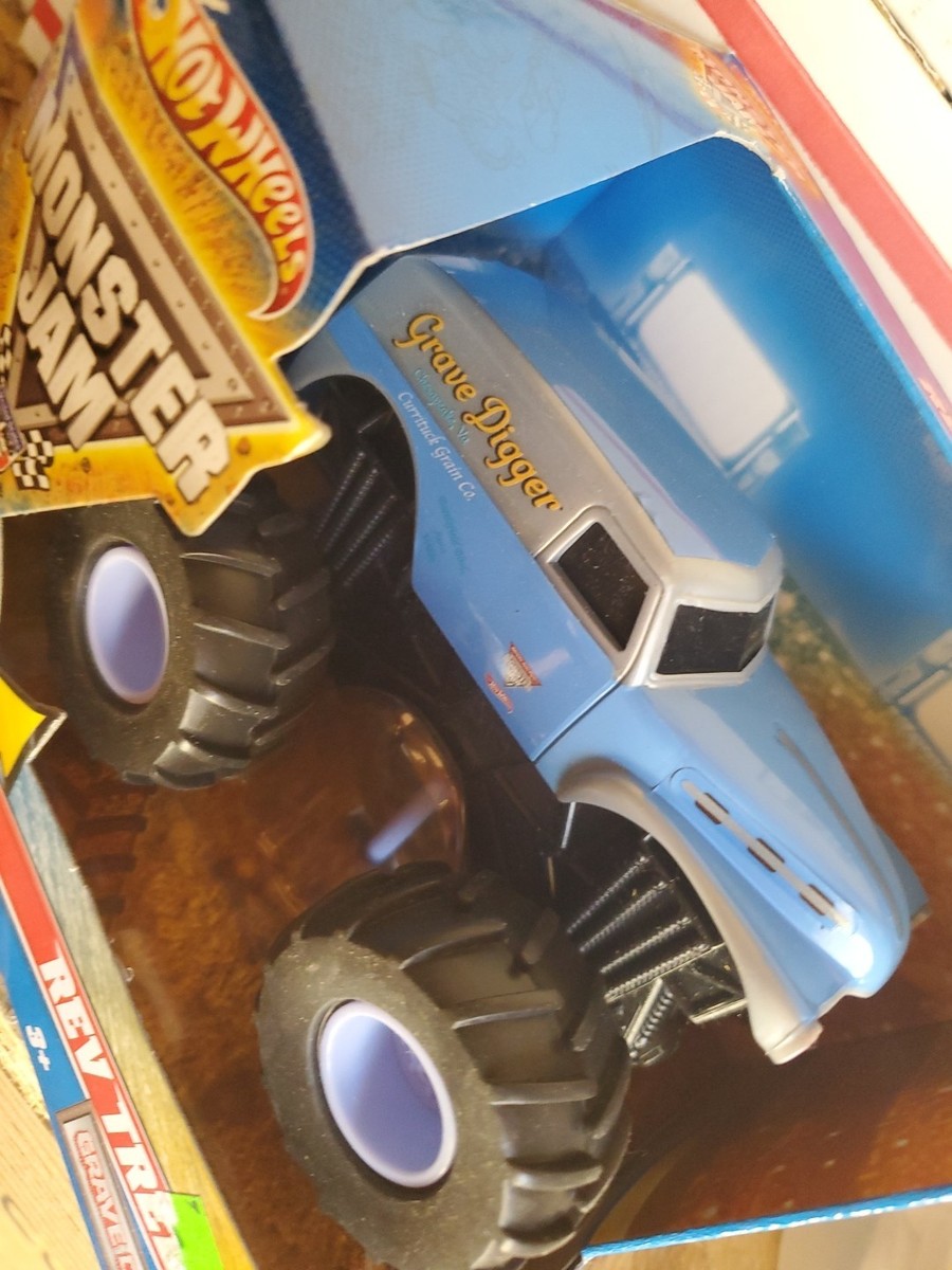 【中古】Monster Truck Jam Hot Wheels Monster Jam REV TREDZ Series GRAVE DIGGER | eBay