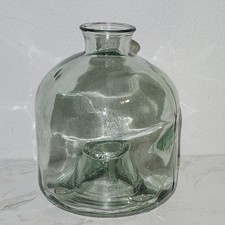 Antique Large Green Glass Fly Wasp Insect Catcher Jar  Rare Ex Cond