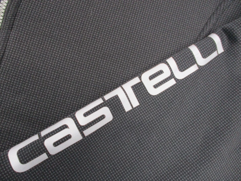 Chaqueta de ciclismo Castelli para mujer XL negra Rosso Corsa polar cortavientos cremallera Foto 4 de 4