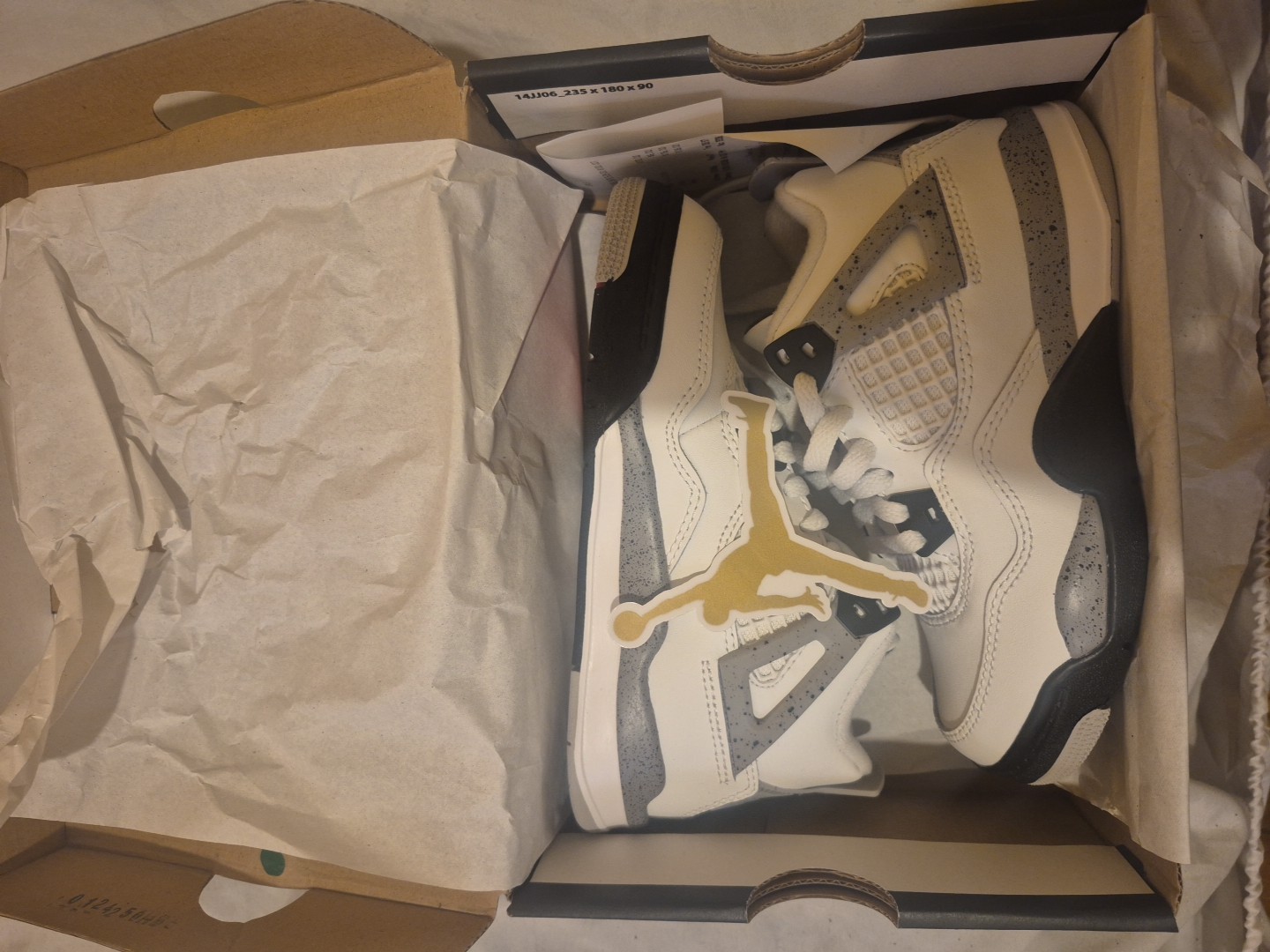 Jordan 4 White Cement 2025