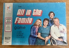 1972 Milton Bradley All in the Family Game With Original Box