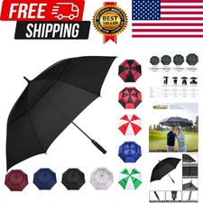 Extra Large Golf Umbrella, 54/62/68/72 Inch Automatic Open, Oversize Double C...