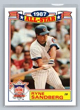 1988 Topps #14 Ryne Sandberg Glossy All-Stars Chicago Cubs