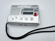 Sony TCS-100 Silver Stereo Cassette Recorder Player Tested Working Japan