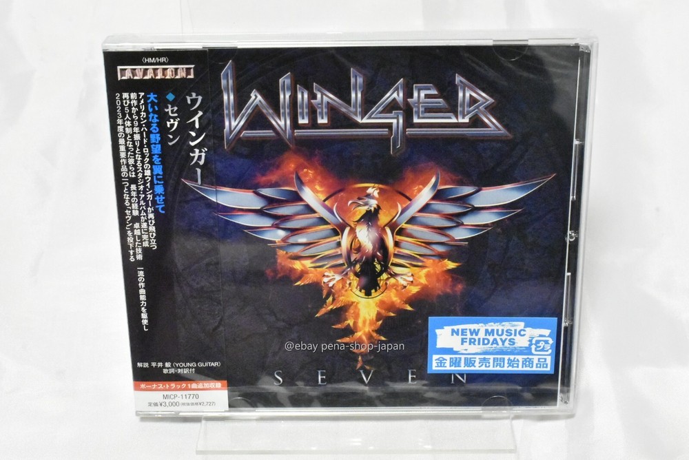 WINGER-Seven-Japan CD