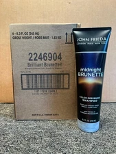 6 x John Frieda Midnight Brunette Color Deepening Shampoo, 8.3 fl.oz