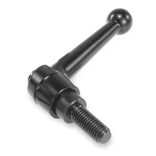 Kipp K0116.2101X35 Adjustable Handle, Size: 2 M10x35 Zinc, Black Satin, Comp: