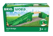 BRIO World - 36107 Modular Bridge Train Set Accessories for Children from 3 Ye