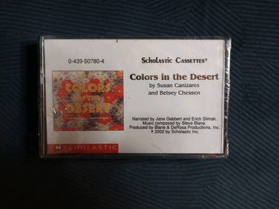 COLORS IN THE DESERT - Scholastic Cassette Tape - Sealed HTF Only One Anywhere!
