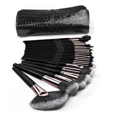 Makeup Brushes 24Pcs Makeup Brush Set Premium Synthetic Powder Foundation Contou
